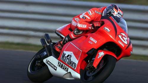 Engine mishap hampers Biaggi.