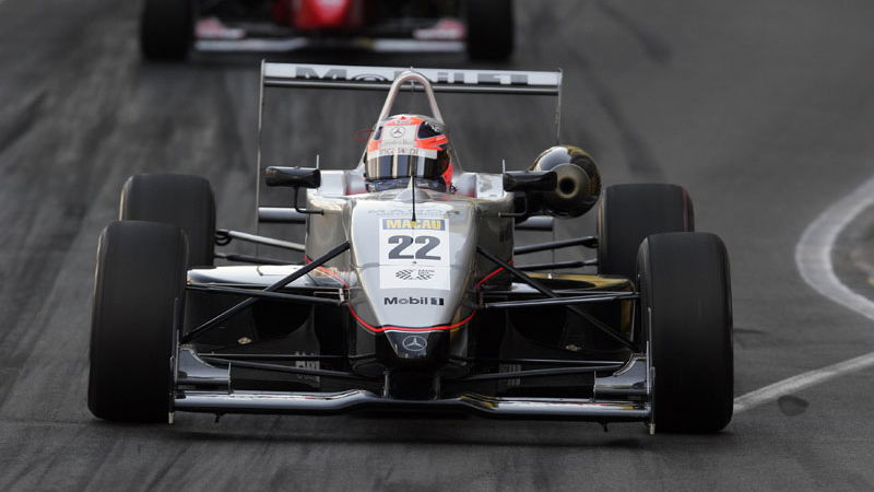 Premat and Kubica secure one-two for Mercedes.