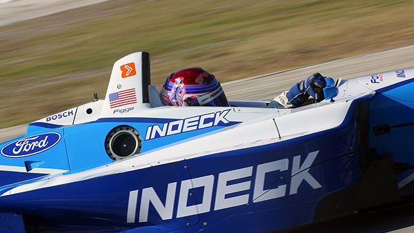 Youngsters showcase skills in Champ Car test.