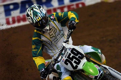 Stewart wins World SX GP season opener.