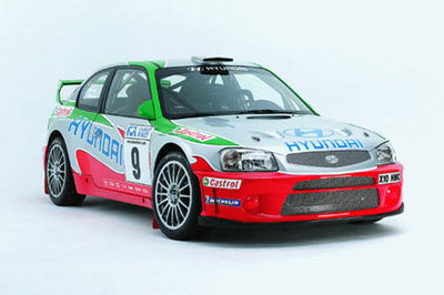 Hyundai Accent WRC? launched.