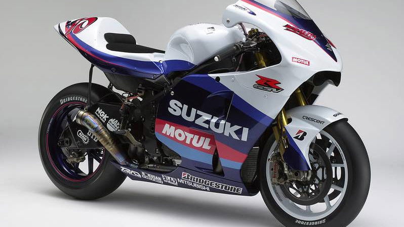 Suzuki unveils new look GSV-R.