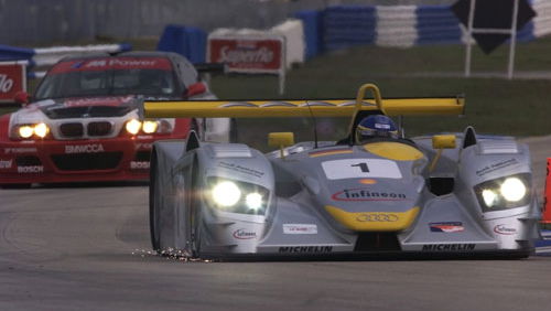 Tributes for Michele Alboreto.