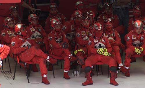 We are all sad Alesi is stopping, says DC.