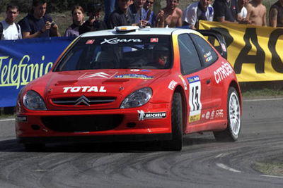 Storming debut for Citroen Xsara T4.