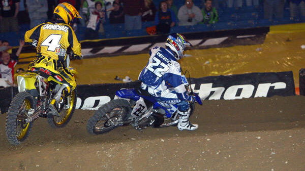 Carmichael wins 2005 AMA Supercross title.