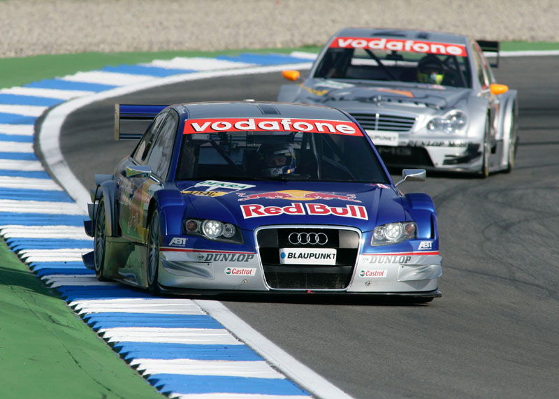 McNish scores first DTM points.