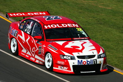 Winterbottom's car trashed by steel drain grate.