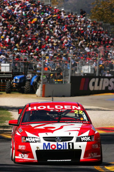 Kelly flies the V8 Supercar flag in Shanghai.