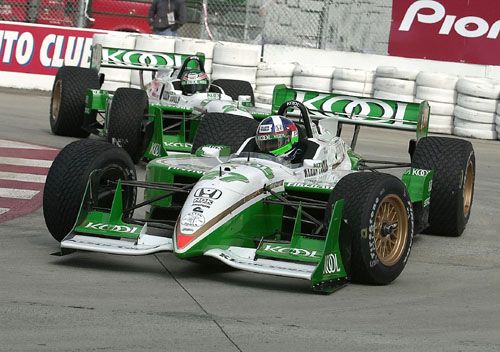 Moreno survives practice crash.