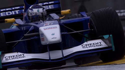 Sauber try power steering.