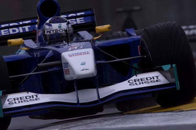 Sauber try power steering.