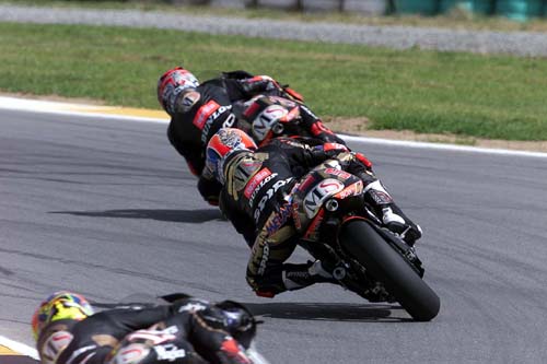West riding in pain at Mugello.