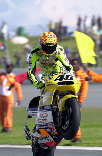 Rossi reigns in Spain.