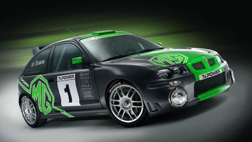 MG ZR to make competition debut at Rally GB.