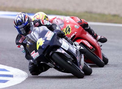 Azuma: I didn't know Poggiali had crashed.