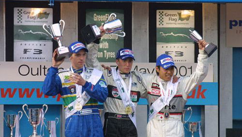 Championship positions - British F3.