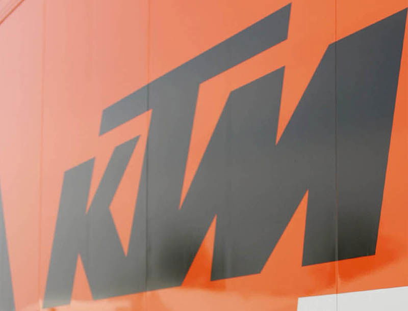 Cairoli rides Rossi's M1.