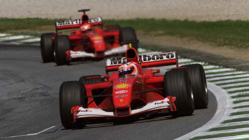 Ferrari begin testing at Magny-Cours.