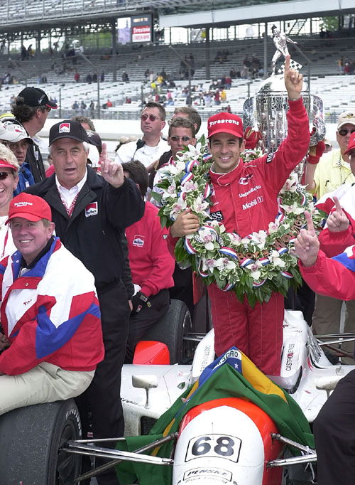 IRL 'Marlboro lap leader award' launched.