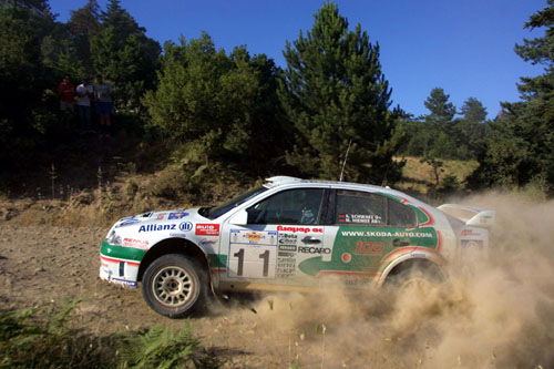 Acropolis Rally: SS8.