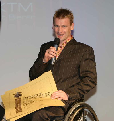 Pictures: 2005 champions collect awards in Monaco.