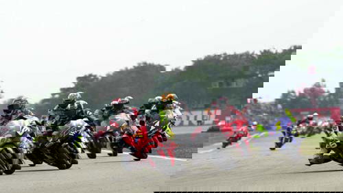 Abe: I've got to sort out my riding style.