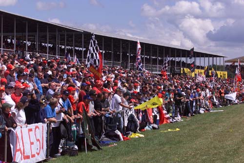 Celebrities flock to Silverstone.