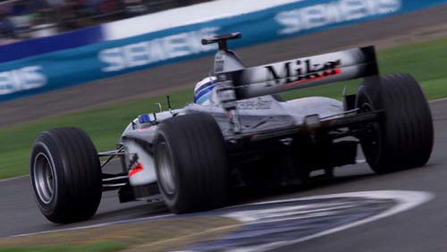 Hakkinen dominates for first win of 2001.
