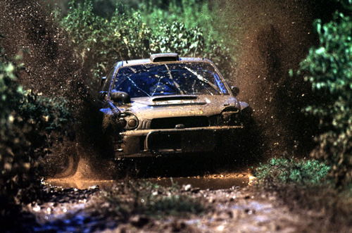 Colin McRae takes advantage as Kenya bites.