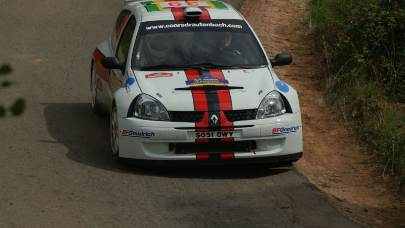 JWRC: Rautenbach takes first podium.