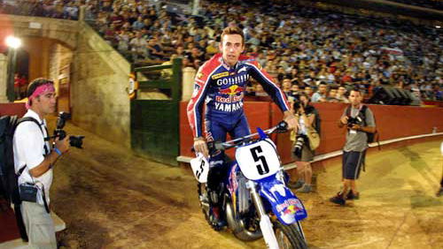 McCoy attends X-Fighter Freestyle frenzy.