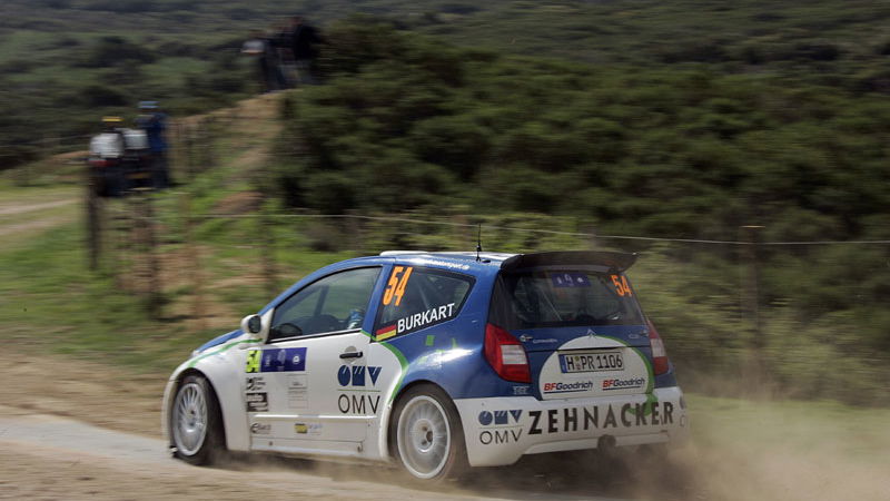 JWRC: Burkart starts to put Spain tragedy in past.