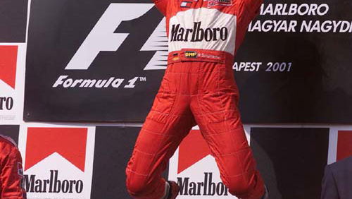 Hungarian GP 2001 - Triple success for Ferrari.