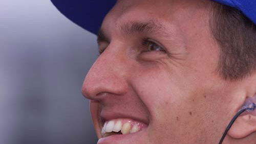 Burti feeling better after Spa horror crash.