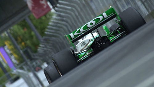 First Reynard 2002 Champ car takes to the track.