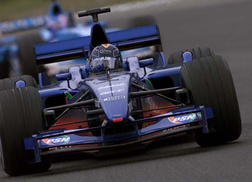 Alesi completes McLaren test.