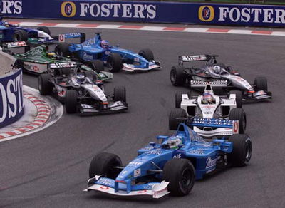 Belgium GP 2001 - Schu takes a record 52nd win...