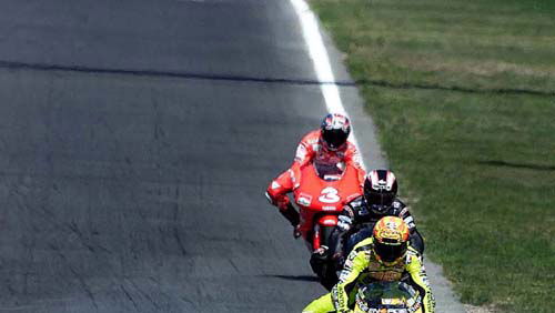 Rossi makes last 500 championship fastest ever?