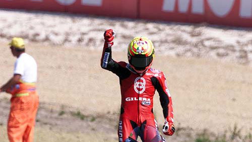 Poggiali snatches classic 125 win.