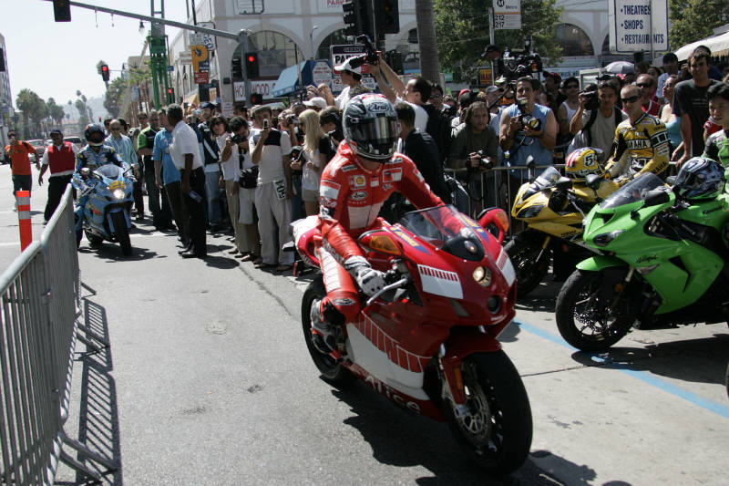 Nicky Hayden's lap of Laguna Seca.