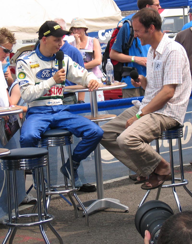 Being in third car not so different, says Pons.