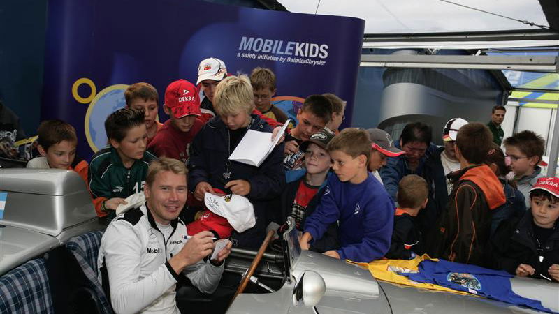 Hakkinen named MobileKids ambassador.
