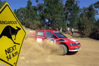 New route design for Telstra Rally Australia.