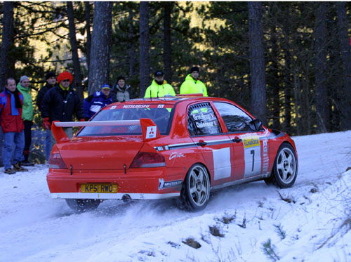 Makinen out, Solberg a strong sixth.