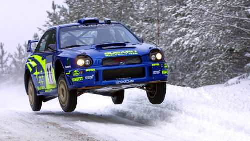 Makinen out, Solberg a strong sixth.
