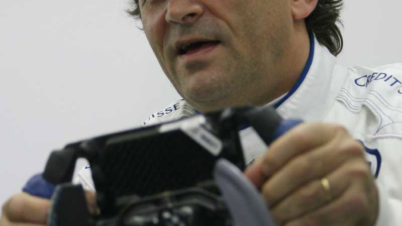 Zanardi completes historic BMW test.