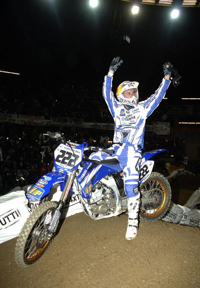 'Surprise' first Supercross title for Cairoli.