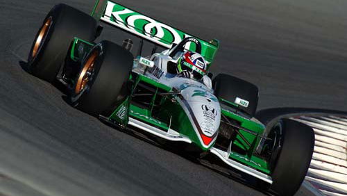 Franchitti takes CART lead.