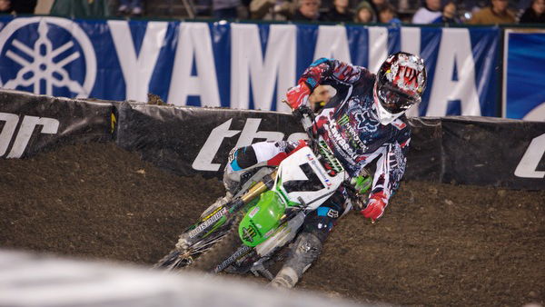 Stewart wins first AMA night race.